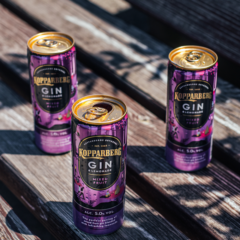 Kopparberg Gin&Lemonade Mixed Fruit Kopparberg Ireland